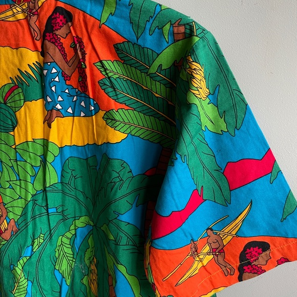 Beach wear, hobie cotton shirt size M - Picture 4 of 10